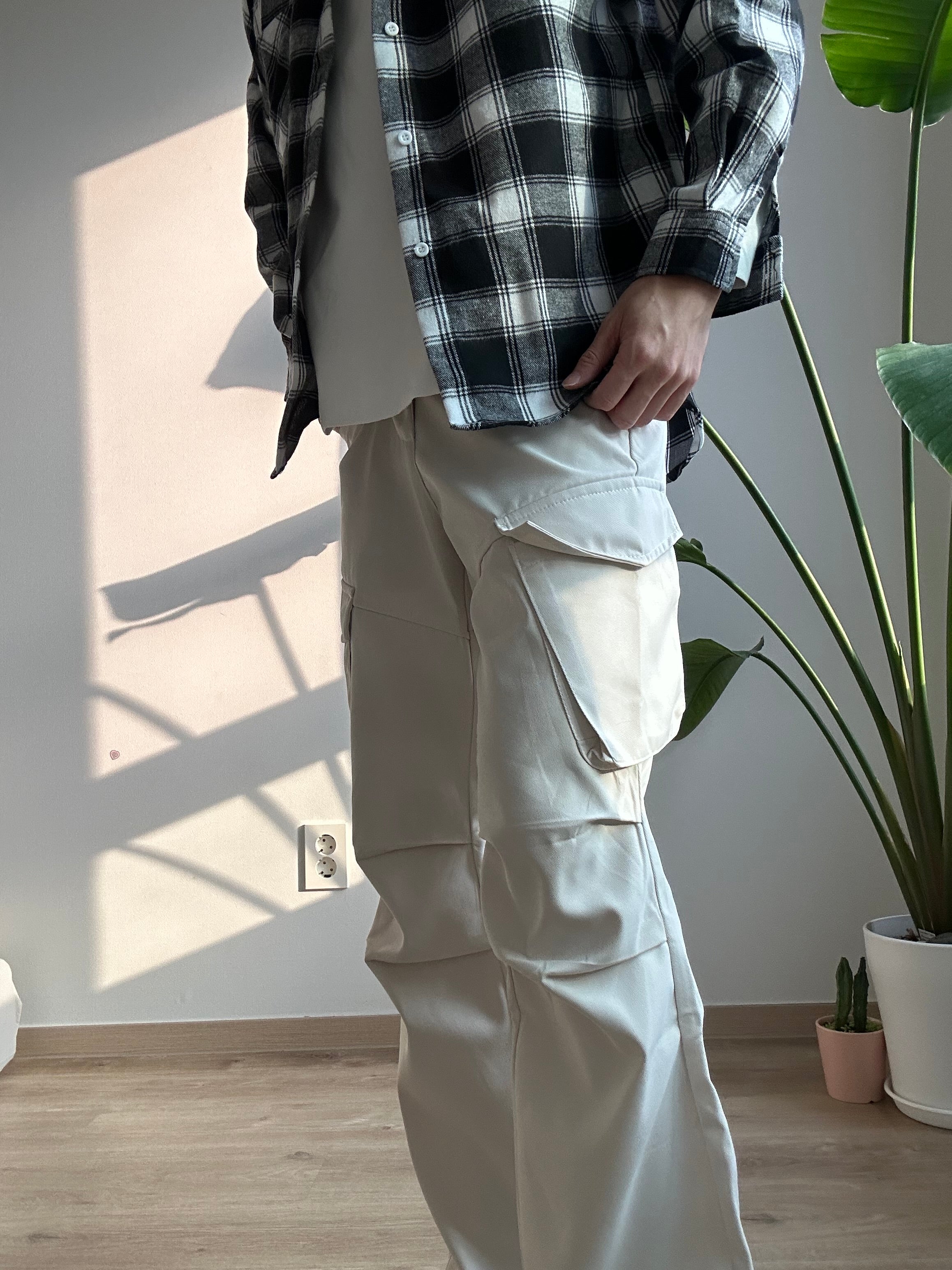 側袋工裝褲 香港男裝褲