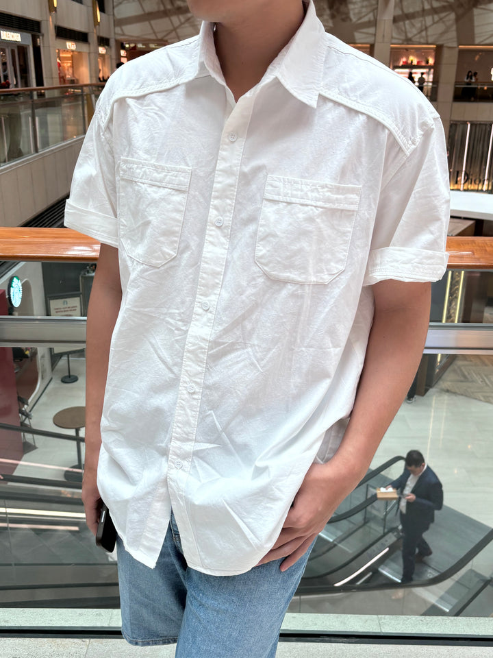 挺身短袖襯衫