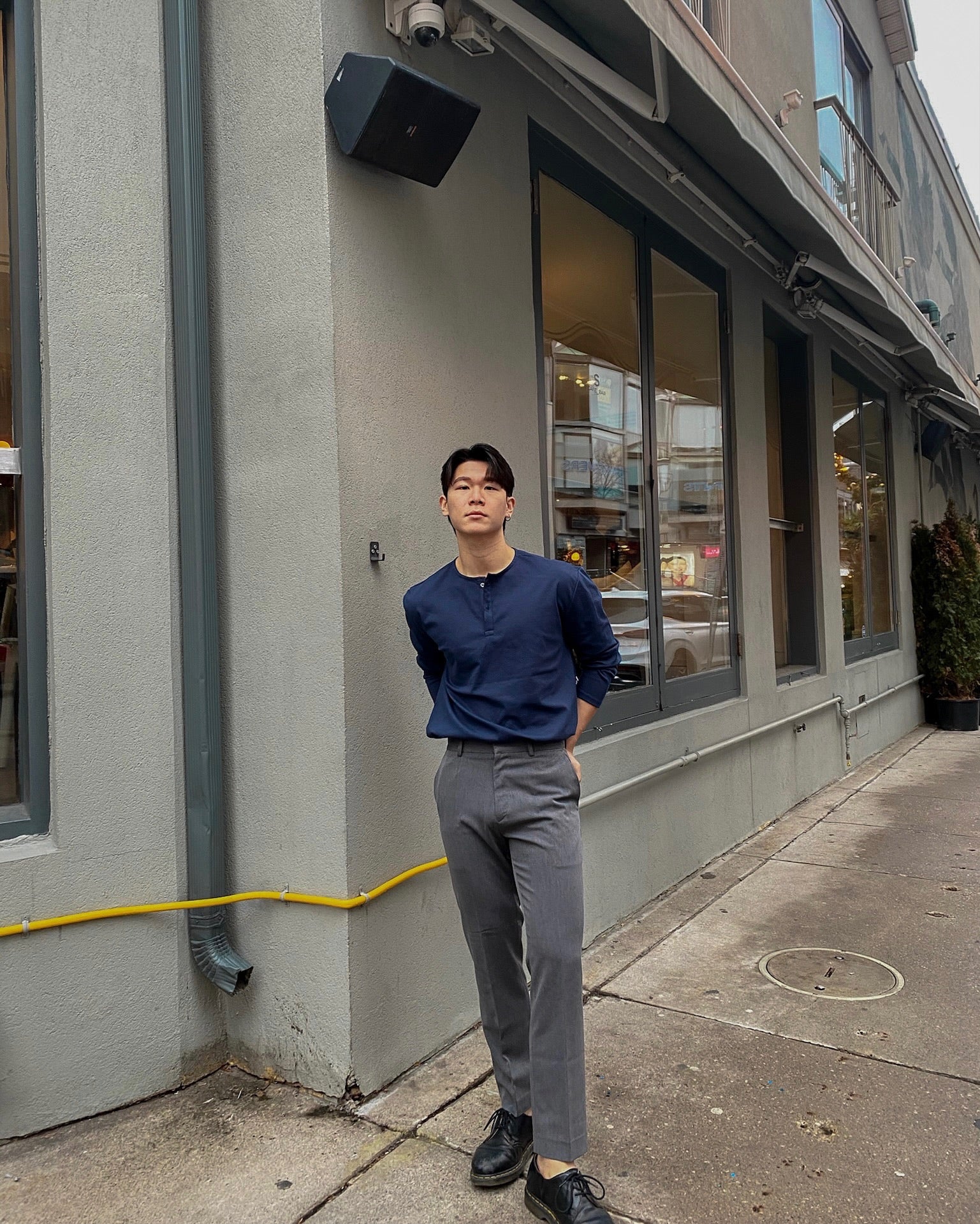 直筒基本款長褲