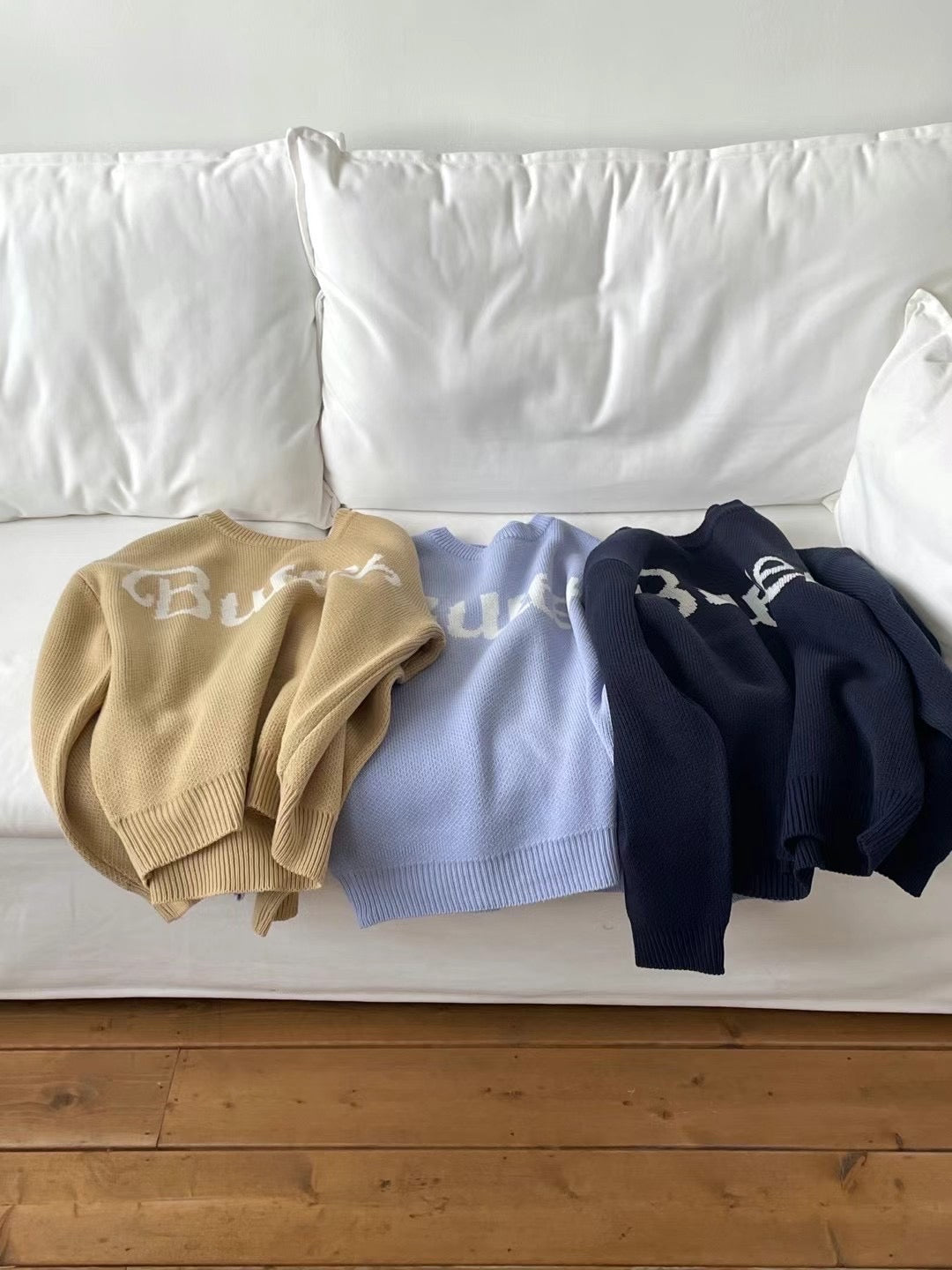 Butter圓領針織上衣