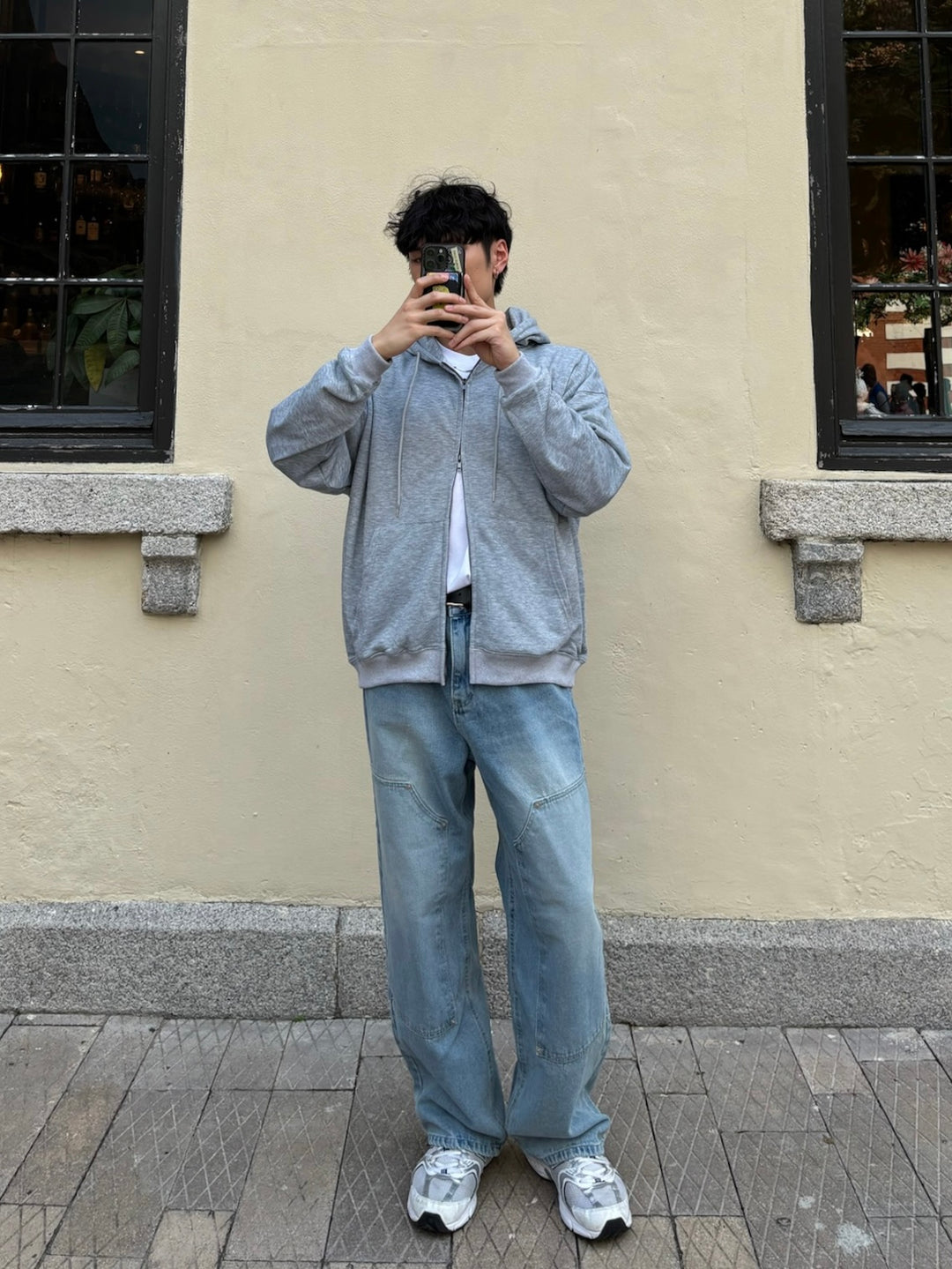 韓系街頭牛仔褲