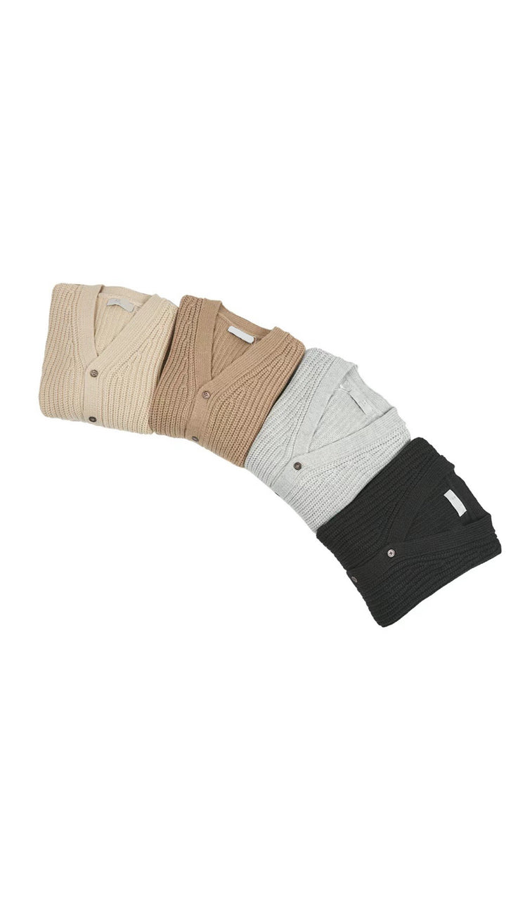 羊毛質感韓系冷外套