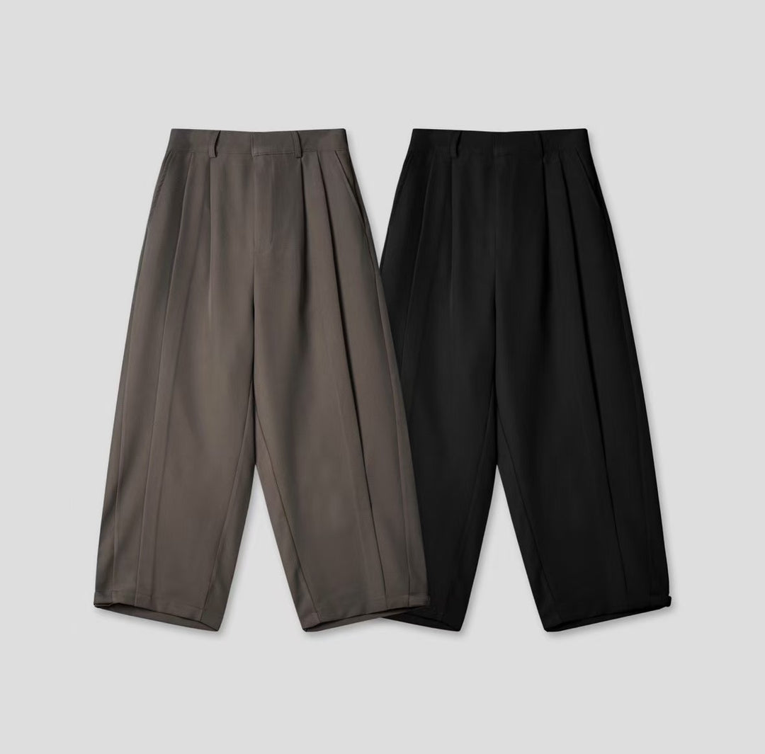 垂墜感西裝長褲