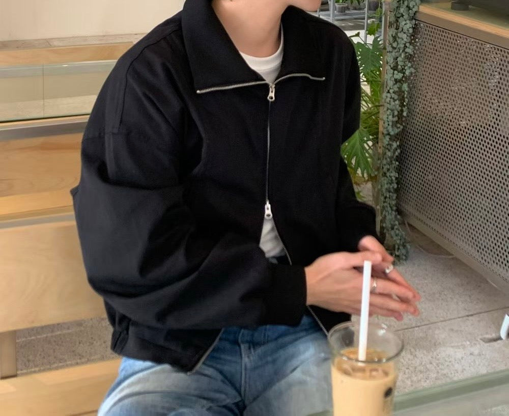 韓系簡約外套