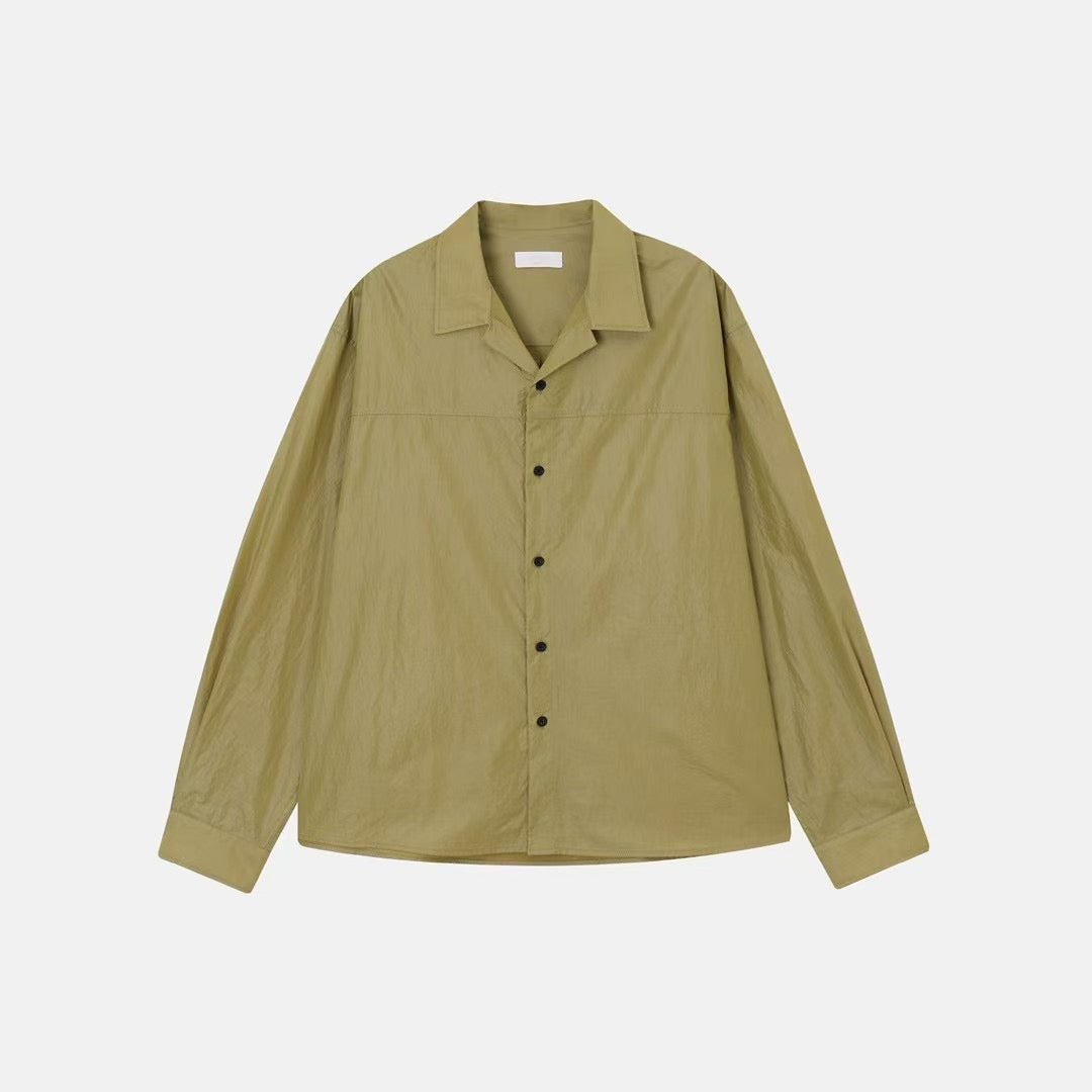 質感長袖襯衫 韓國男裝