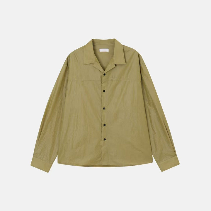 質感長袖襯衫 韓國男裝