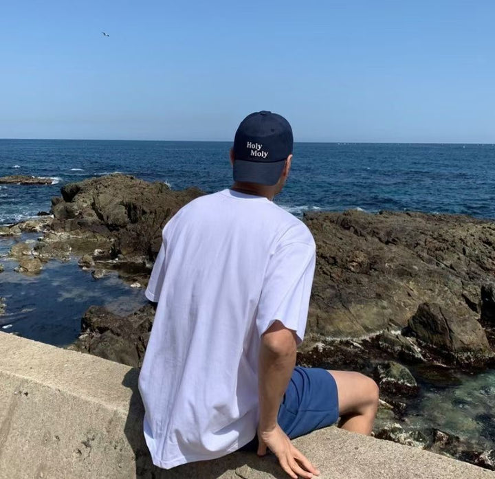 基本款棉質短褲- 韓國男裝