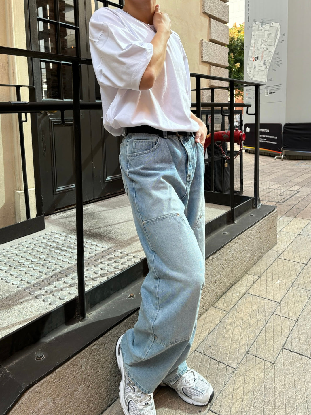 韓系街頭牛仔褲 韓國男裝