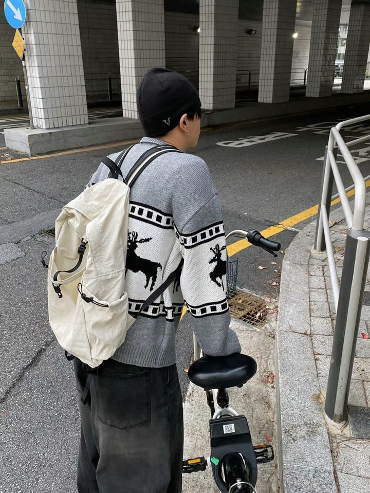 冬日感柔軟針織外套