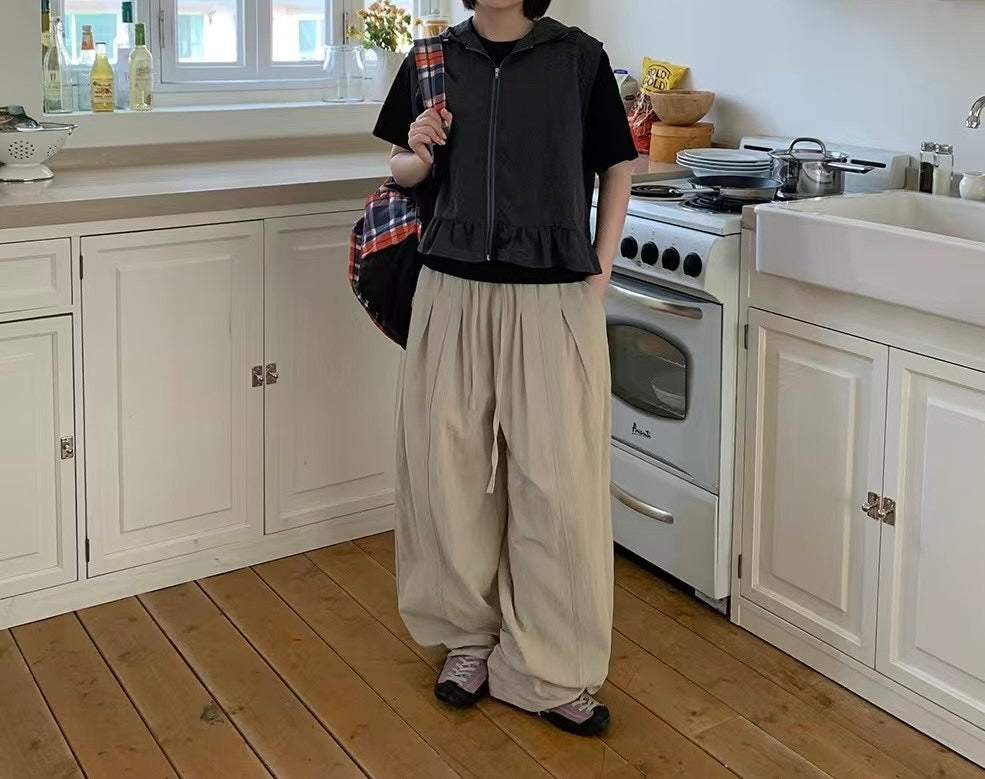 男女裝系列 落地闊身長褲