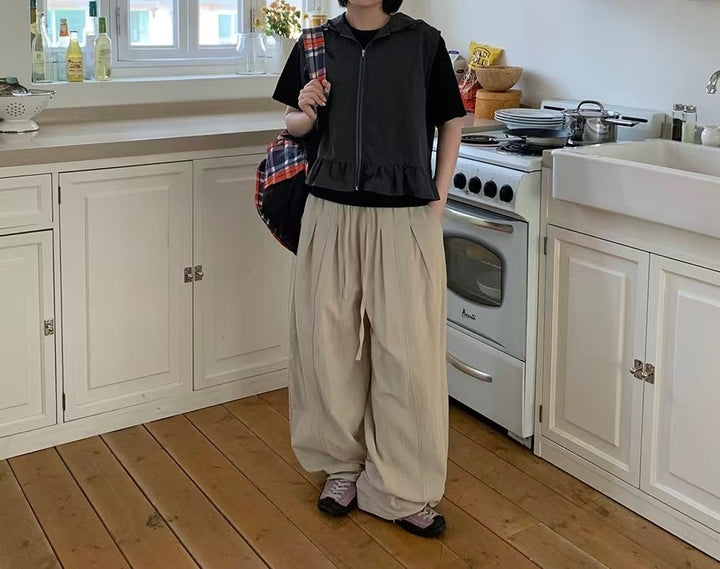 男女裝系列 落地闊身長褲