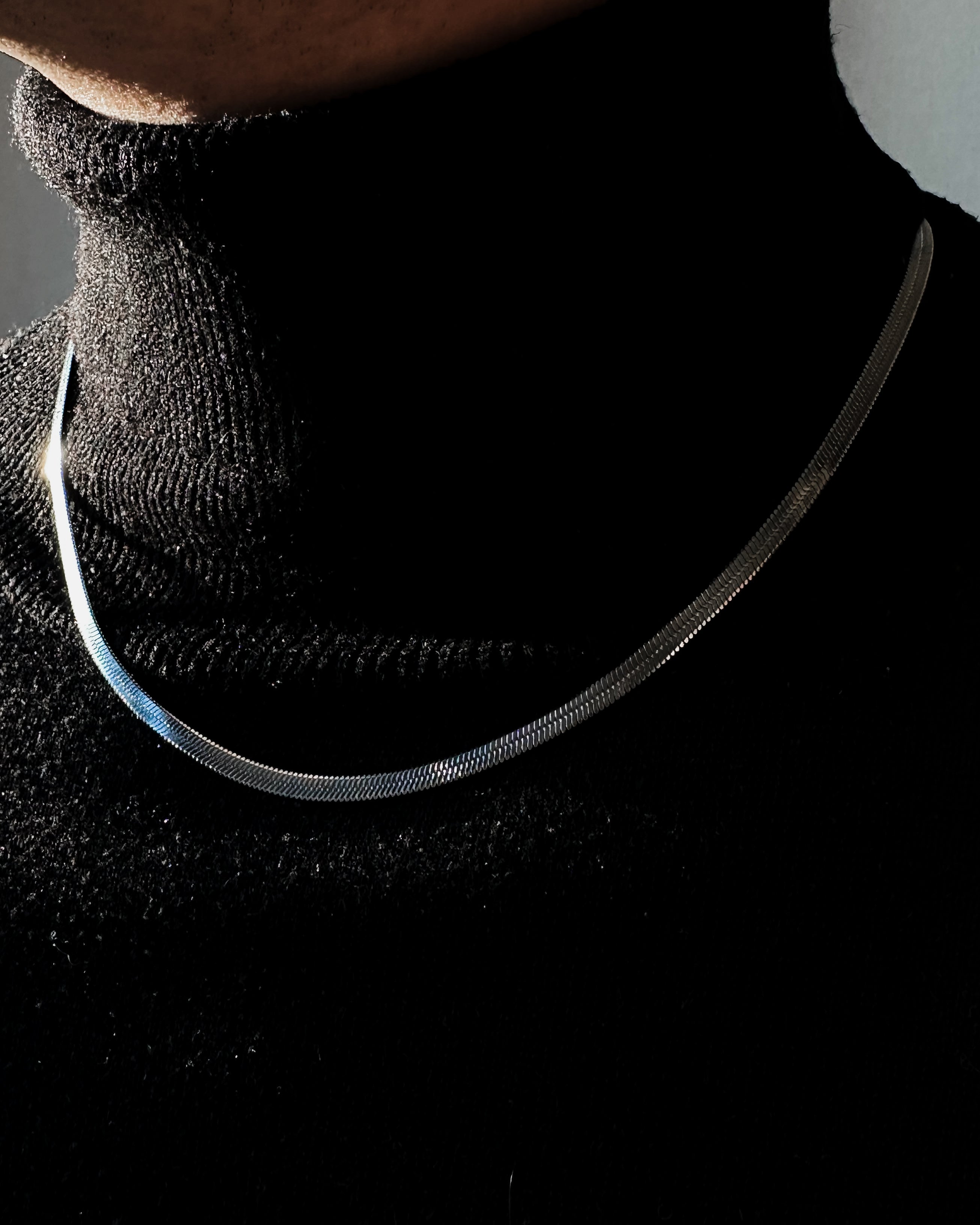 Herringbone necklace