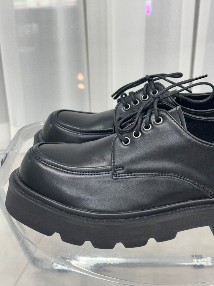 加厚底德比鞋Derby Shoes