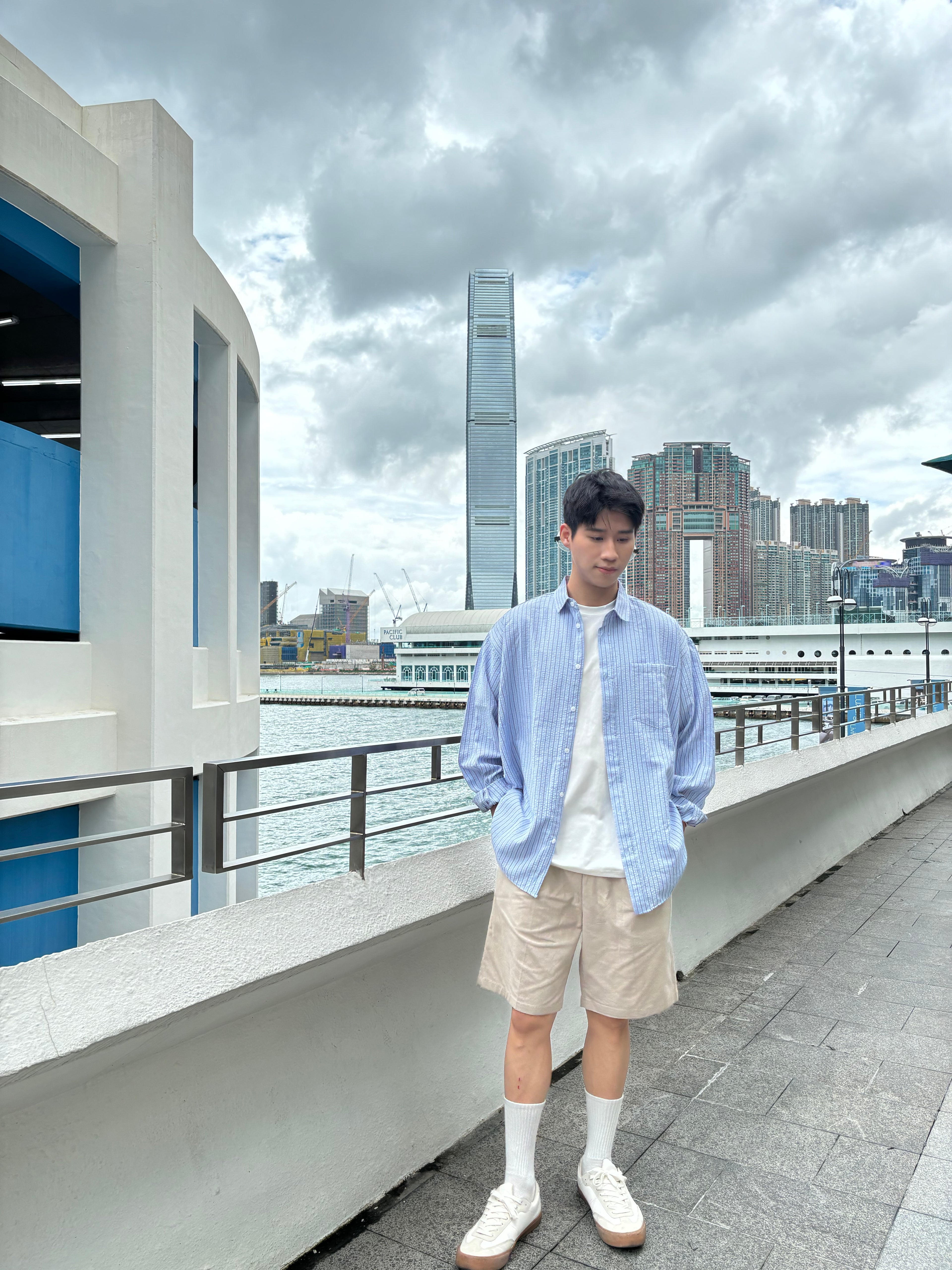 彈性基本款短褲