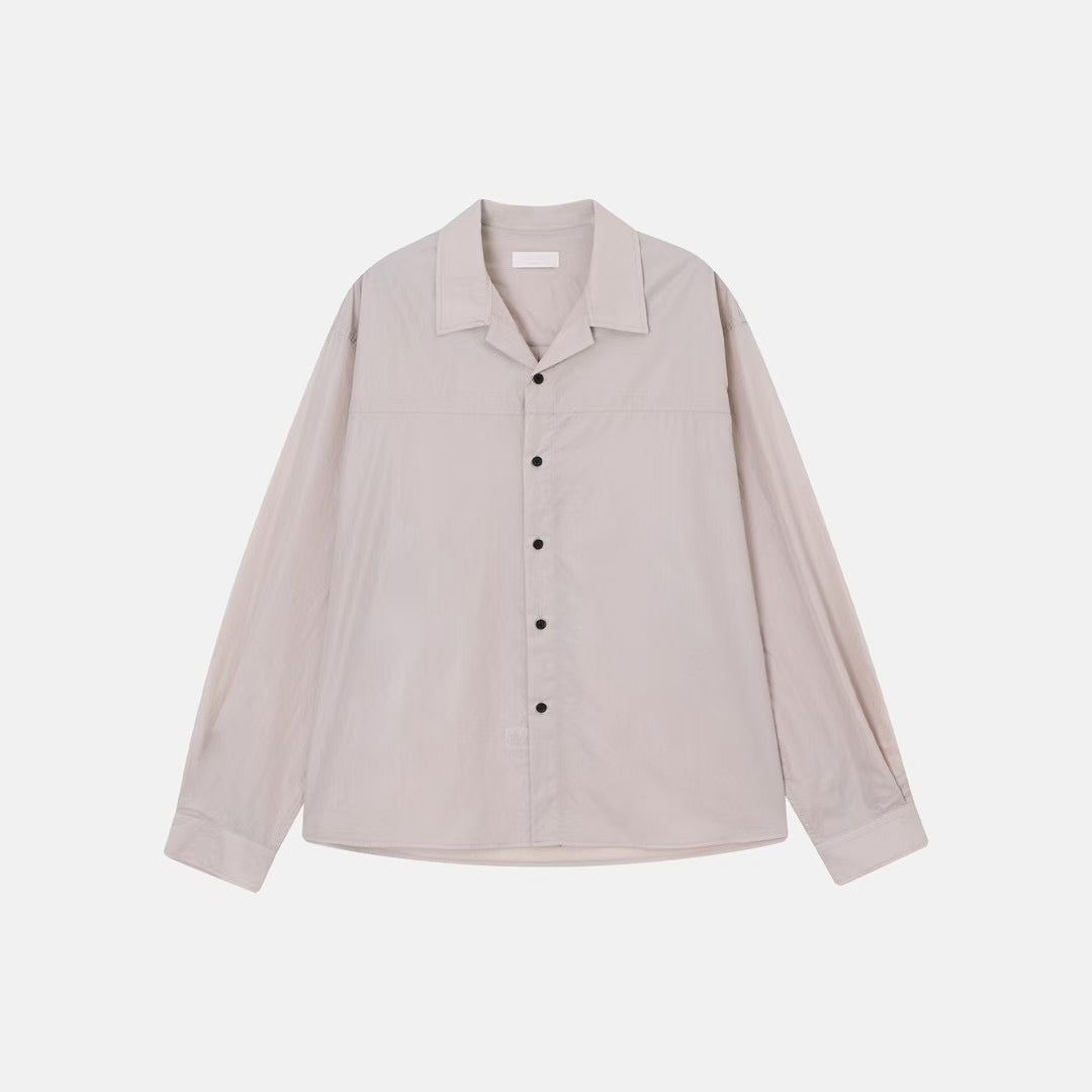 質感長袖襯衫 韓國男裝