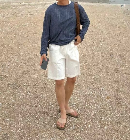 彈性基本款短褲