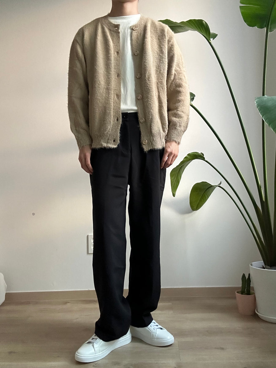 軟毛毛外套 香港男裝