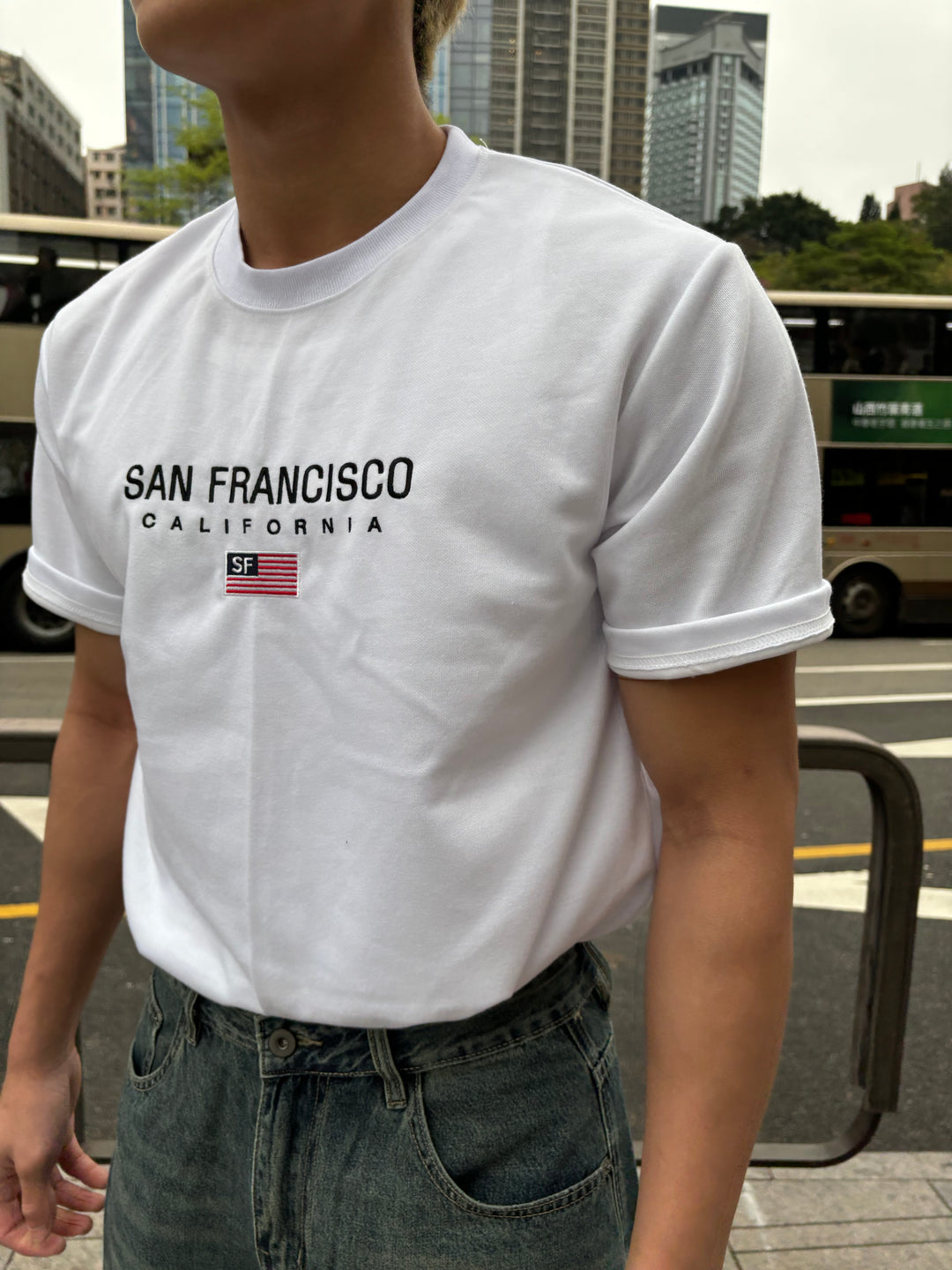 San Fran短袖上衣