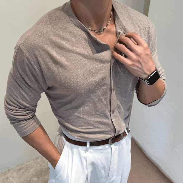 薄身襯搭長袖上衣