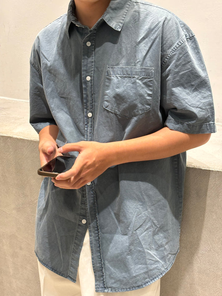 基本款短袖襯衫