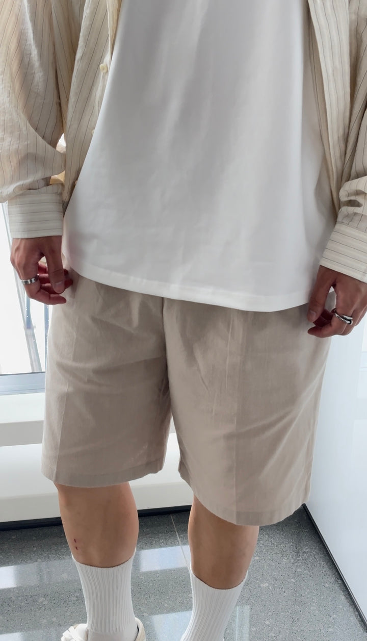 彈性基本款短褲