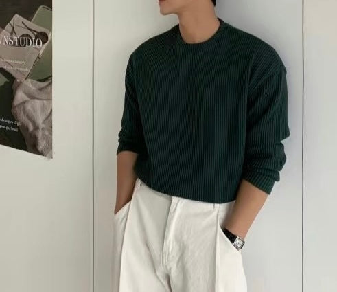 暗間紋基本款上衣 韓國男裝