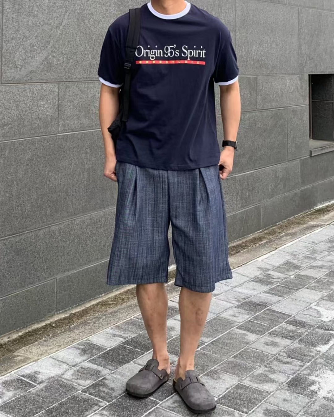 男女裝系列 復古短袖上衣 男裝衫