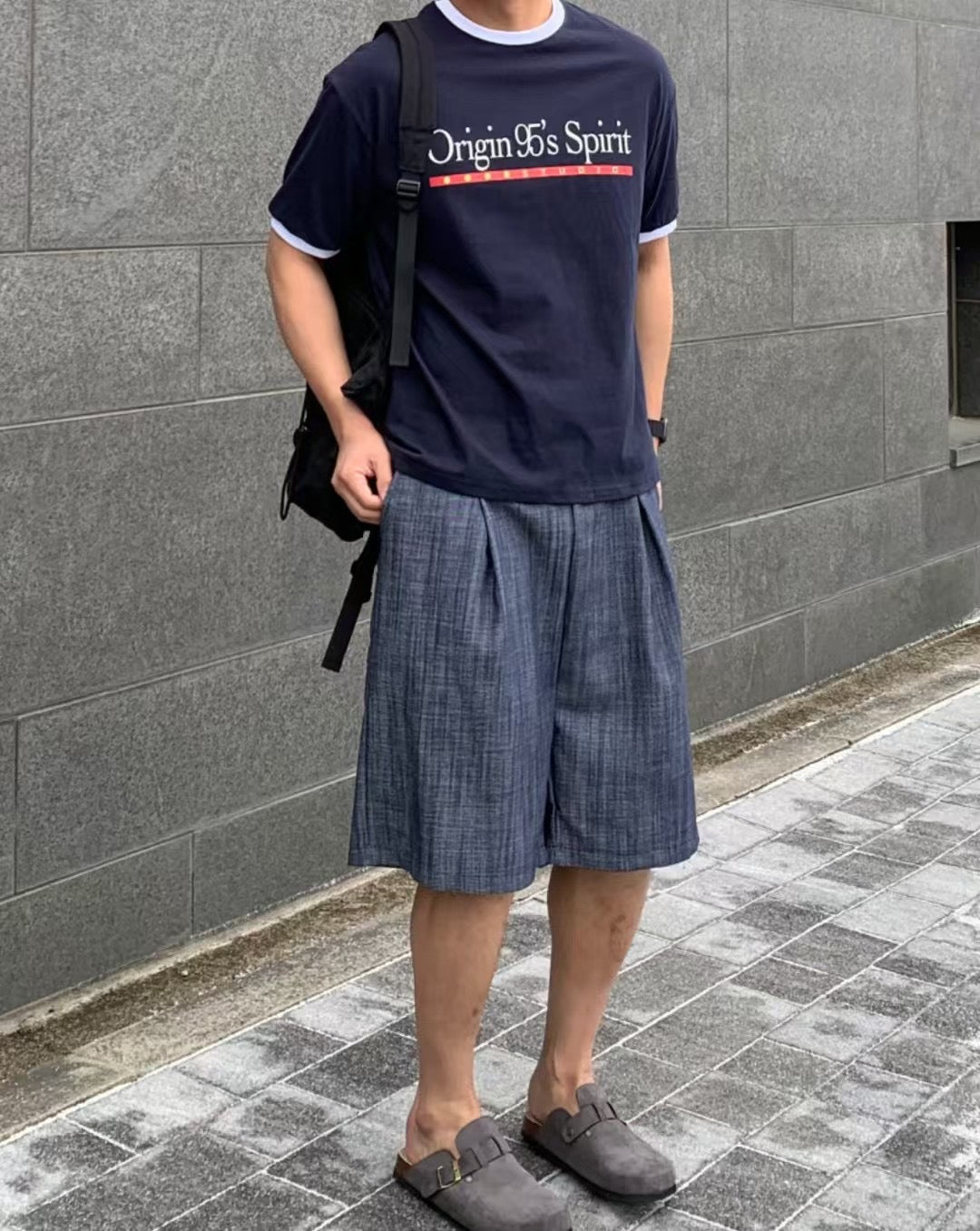 男女裝系列 復古短袖上衣 男裝衫