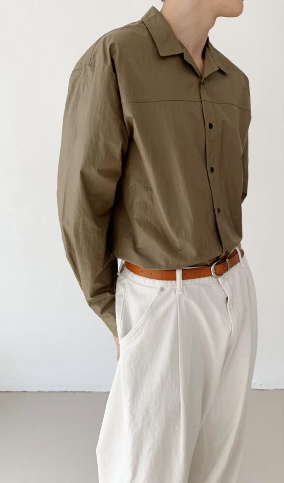 質感長袖襯衫 韓國男裝