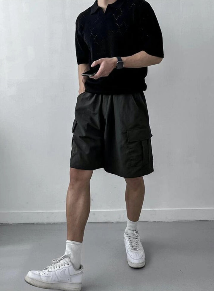 透氣軍裝短褲