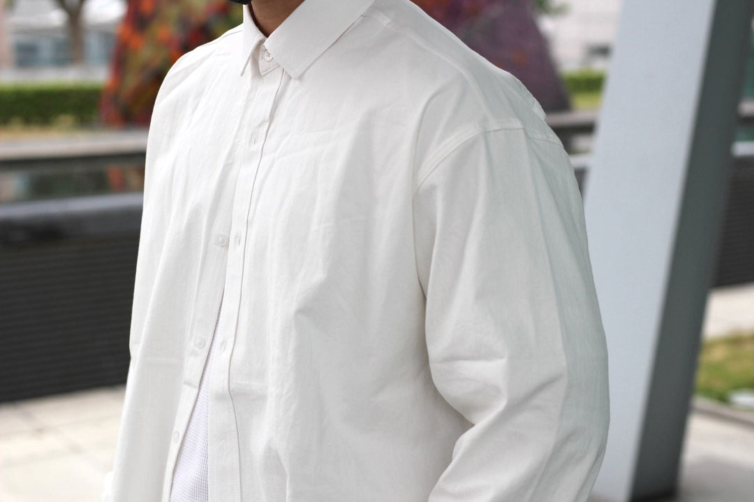 韓國男裝-Ivory Shirt