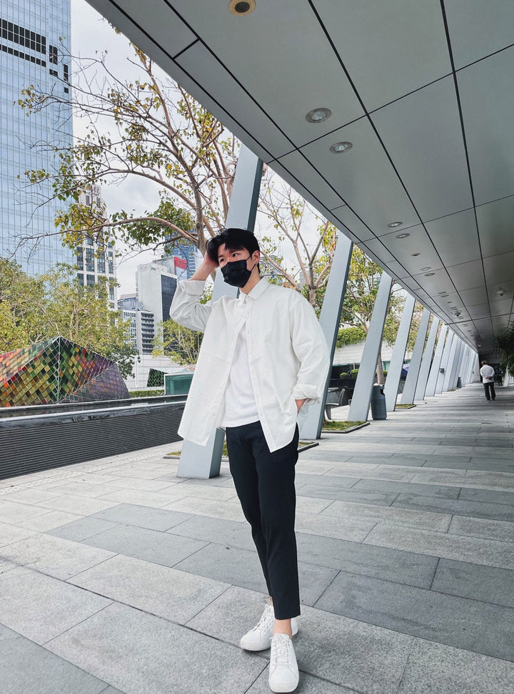 韓國男裝-Ivory Shirt