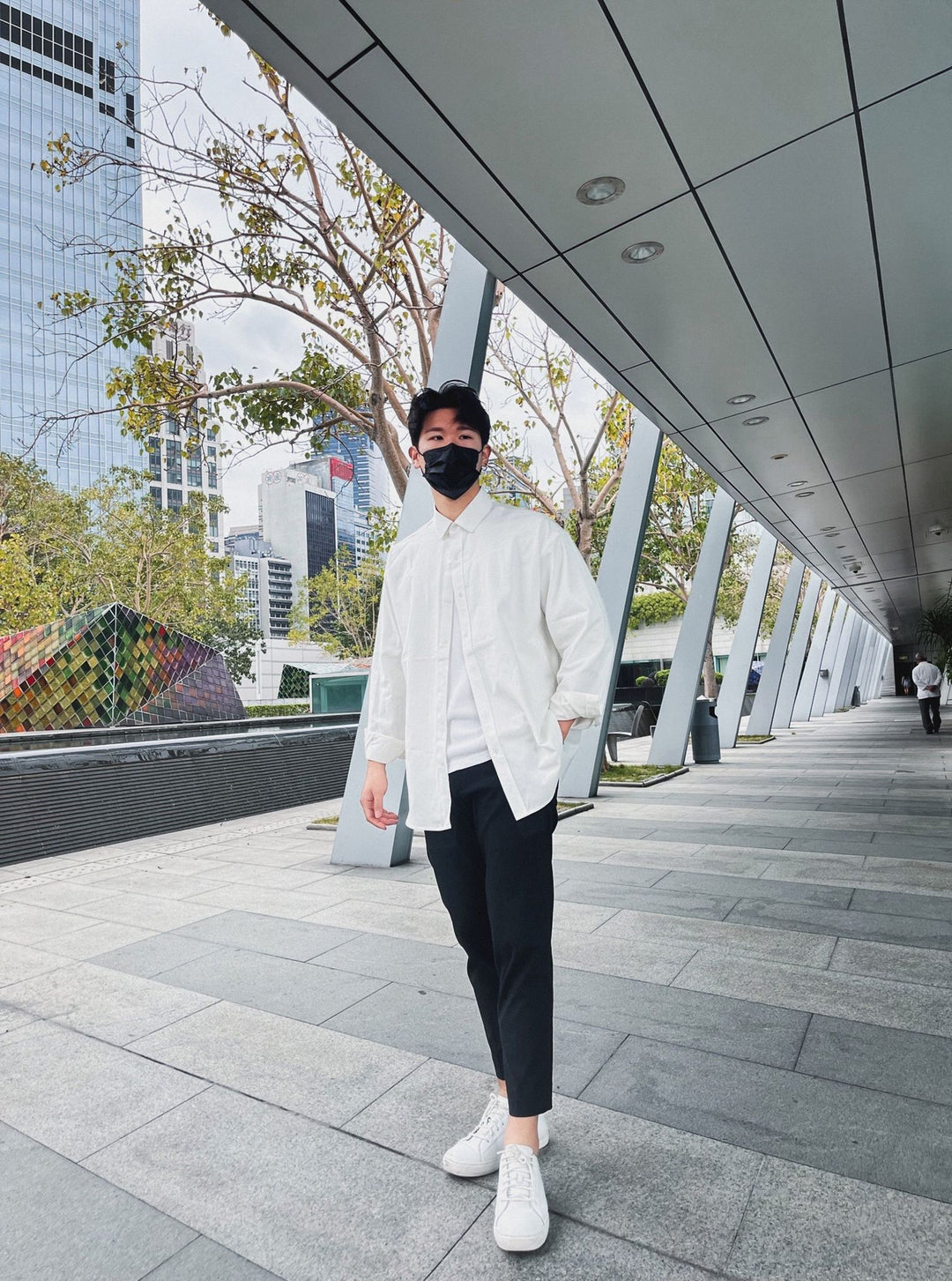 韓國男裝-Ivory Shirt