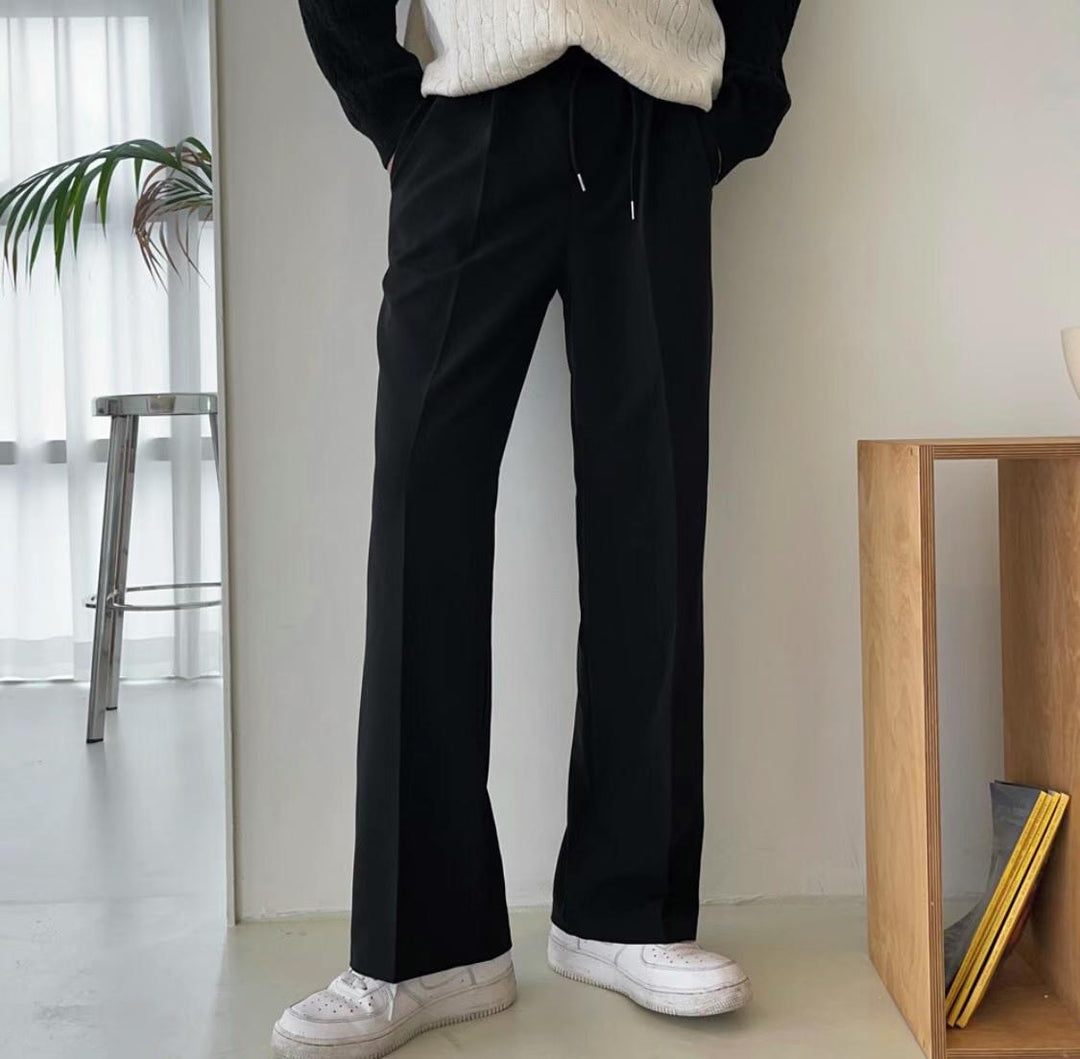 彈性落地長褲Comfy Bottom - 韓國男裝