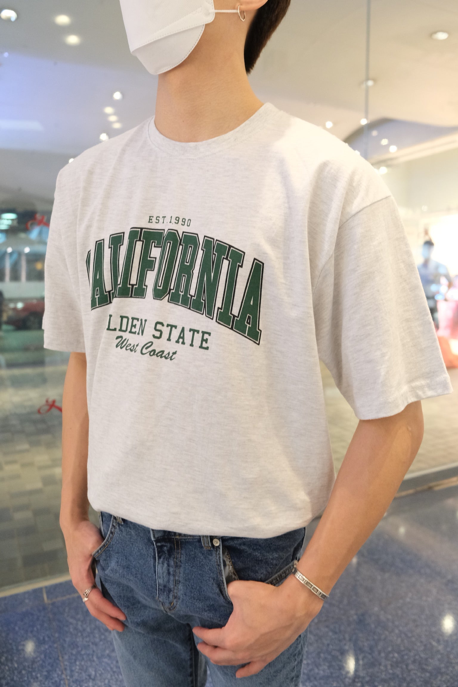 日常風上衣California Tee - 179cmhk
