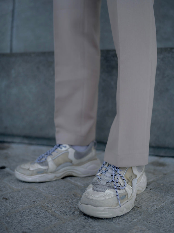 米色日常長褲Daily Beige Bottom-韓國男裝