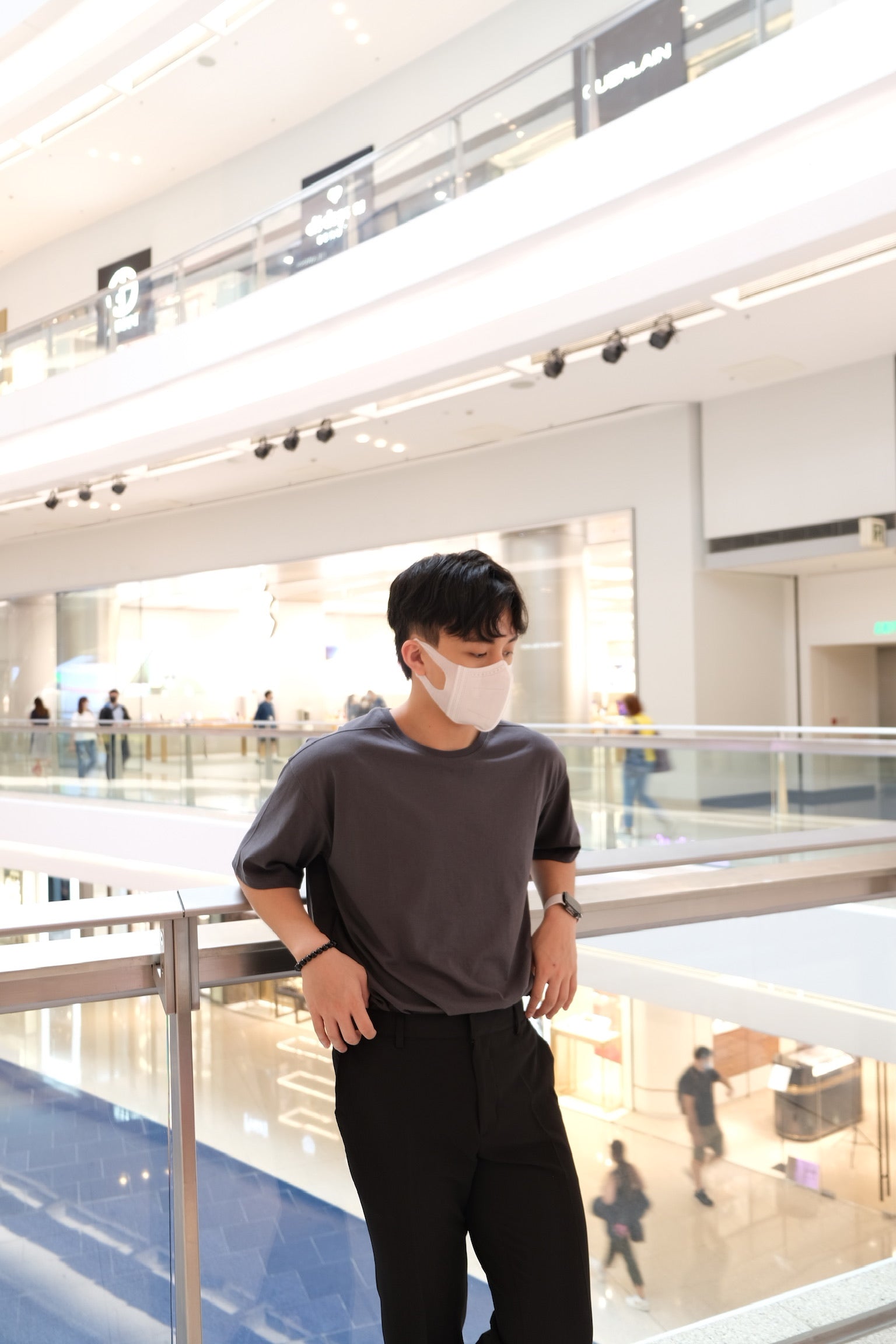 碳灰上衣Dark Grey Basic Top - 179cmhk