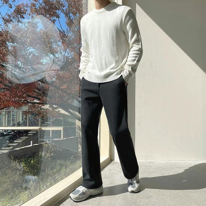 挺身超舒適長褲Must Have Pants-韓國男裝