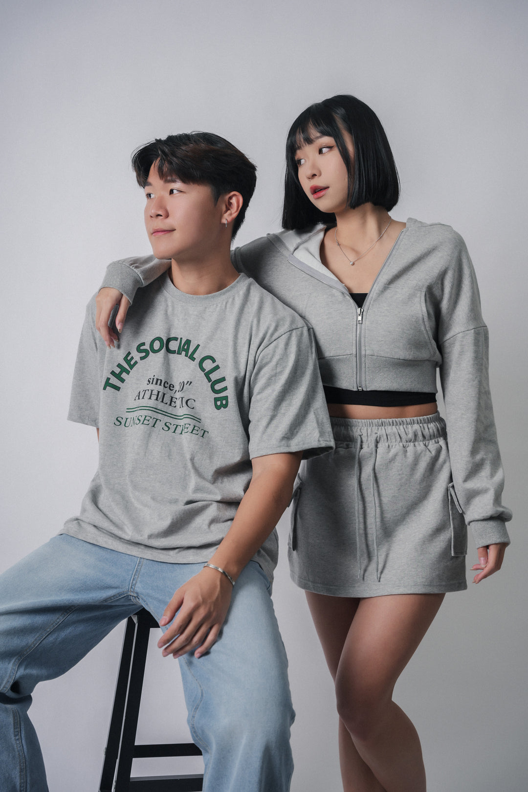親膚韓系短袖上衣Sunset Street Tee - 韓國男裝