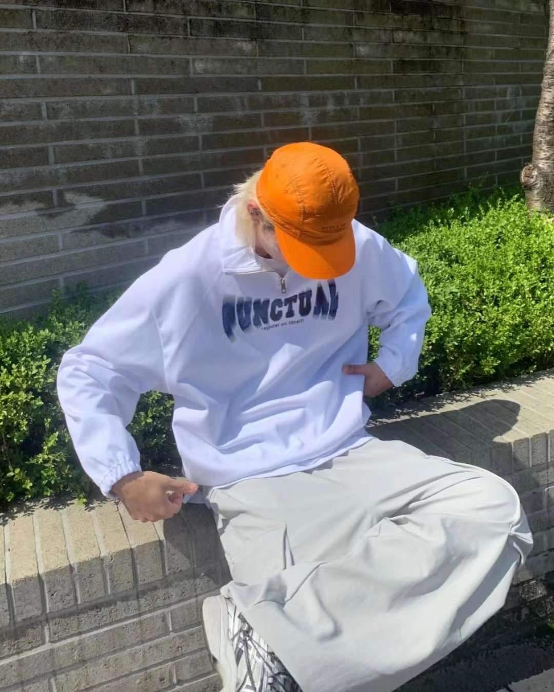 Zip Sweatshirt-韓國男裝