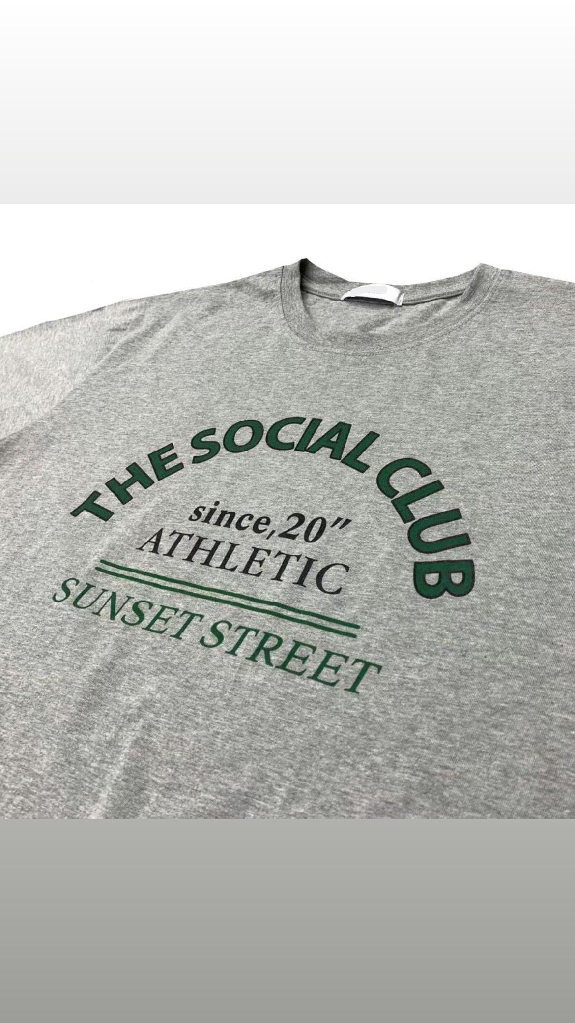 親膚韓系短袖上衣Sunset Street Tee - 韓國男裝