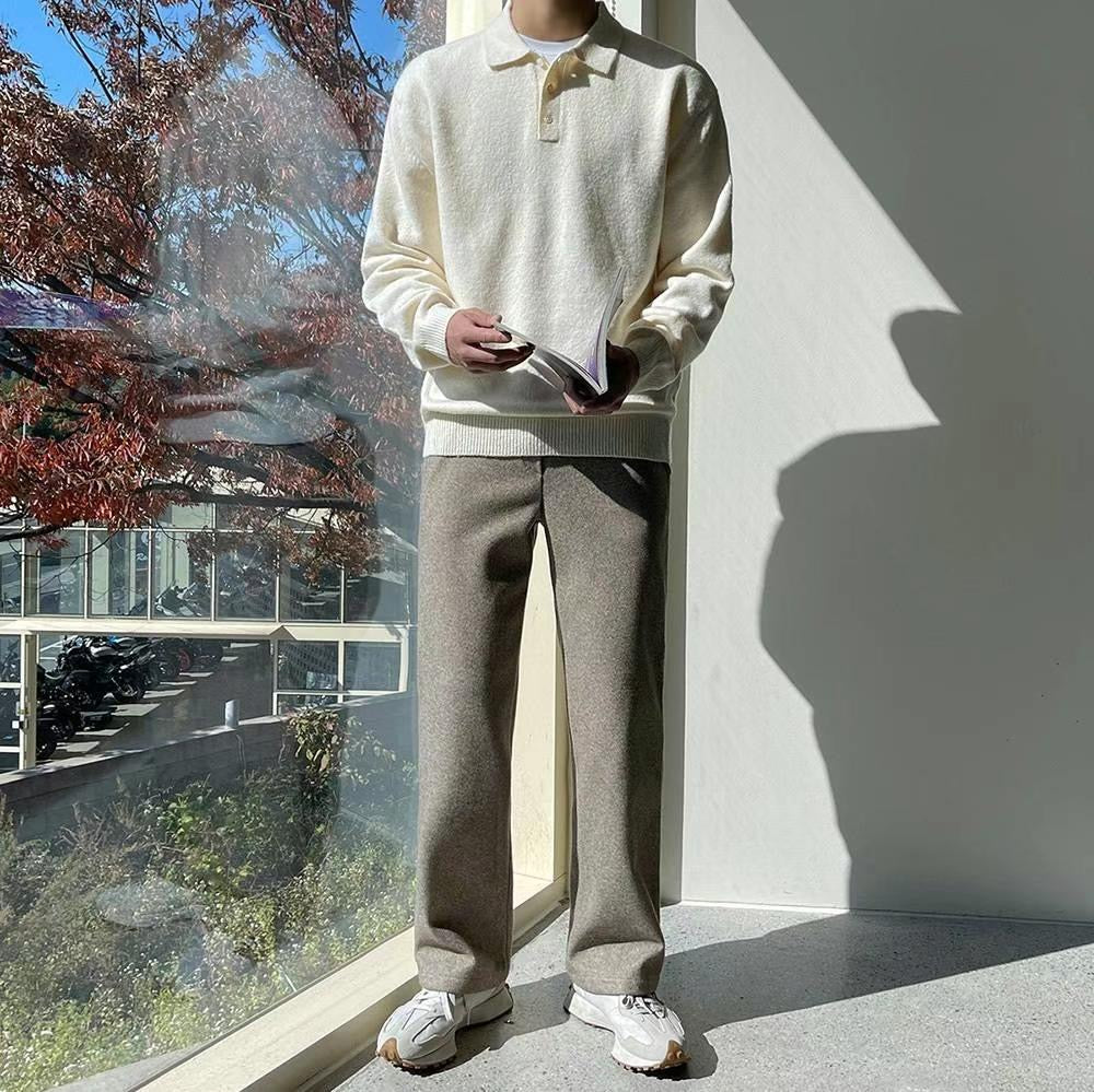 挺身超舒適長褲Must Have Pants-韓國男裝