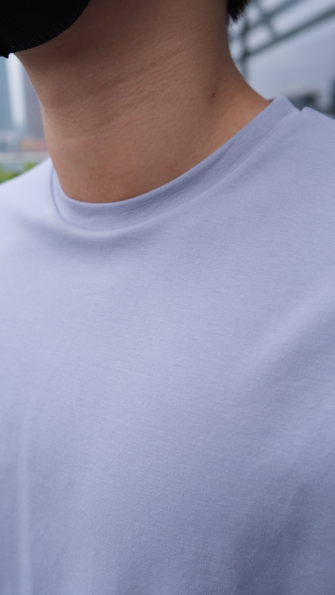 韓國男裝-霧紫藍色上衣 Mist Violet Top