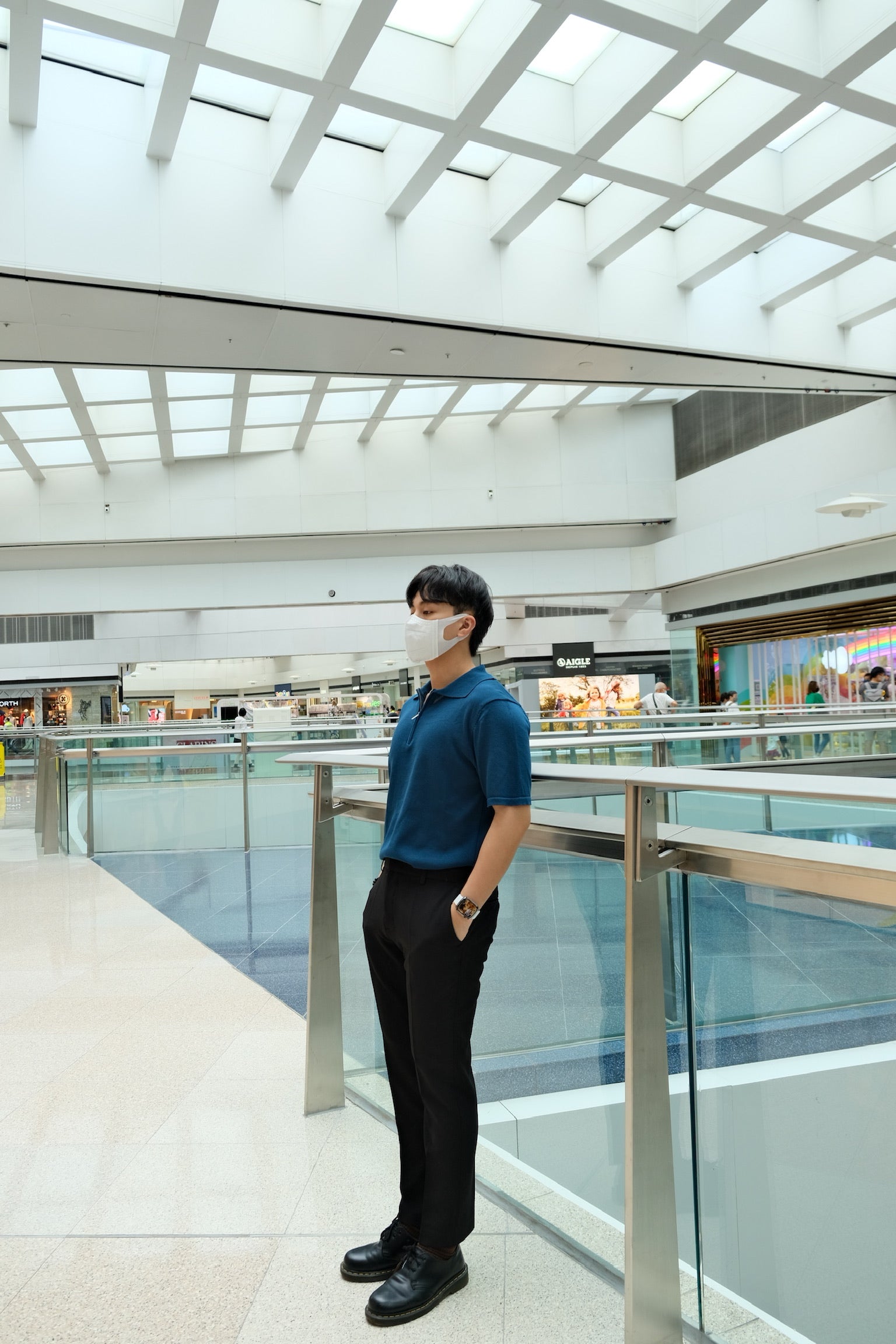 拉鍊領口上衣Half Zip Top - 179cmhk