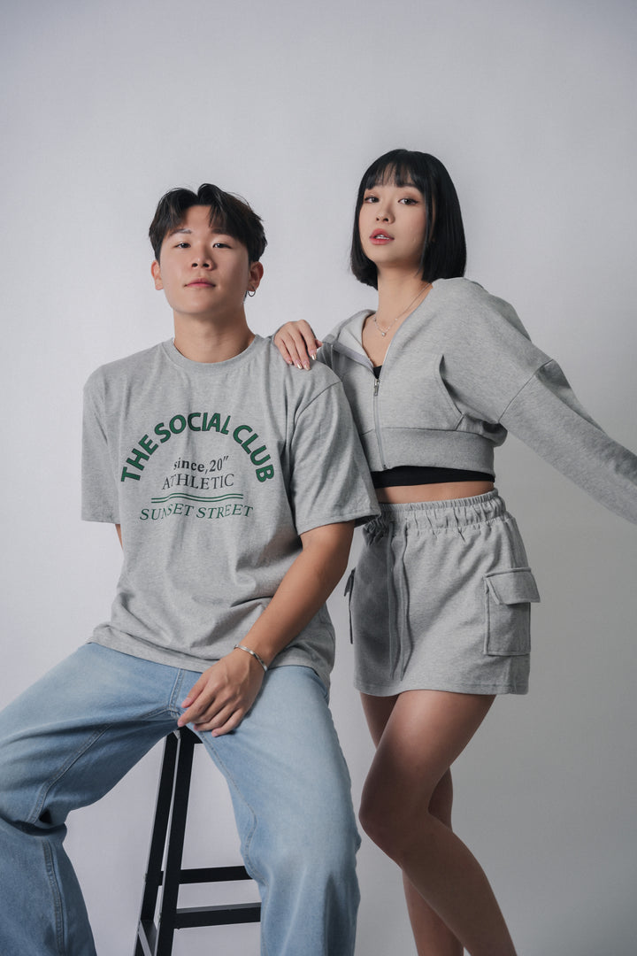 親膚韓系短袖上衣Sunset Street Tee - 韓國男裝