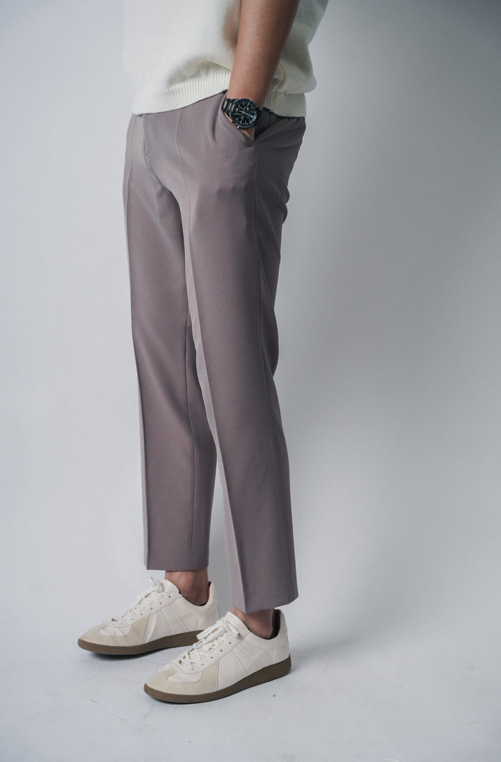 直腳九分長褲Slim Fit Bottom-韓國男裝