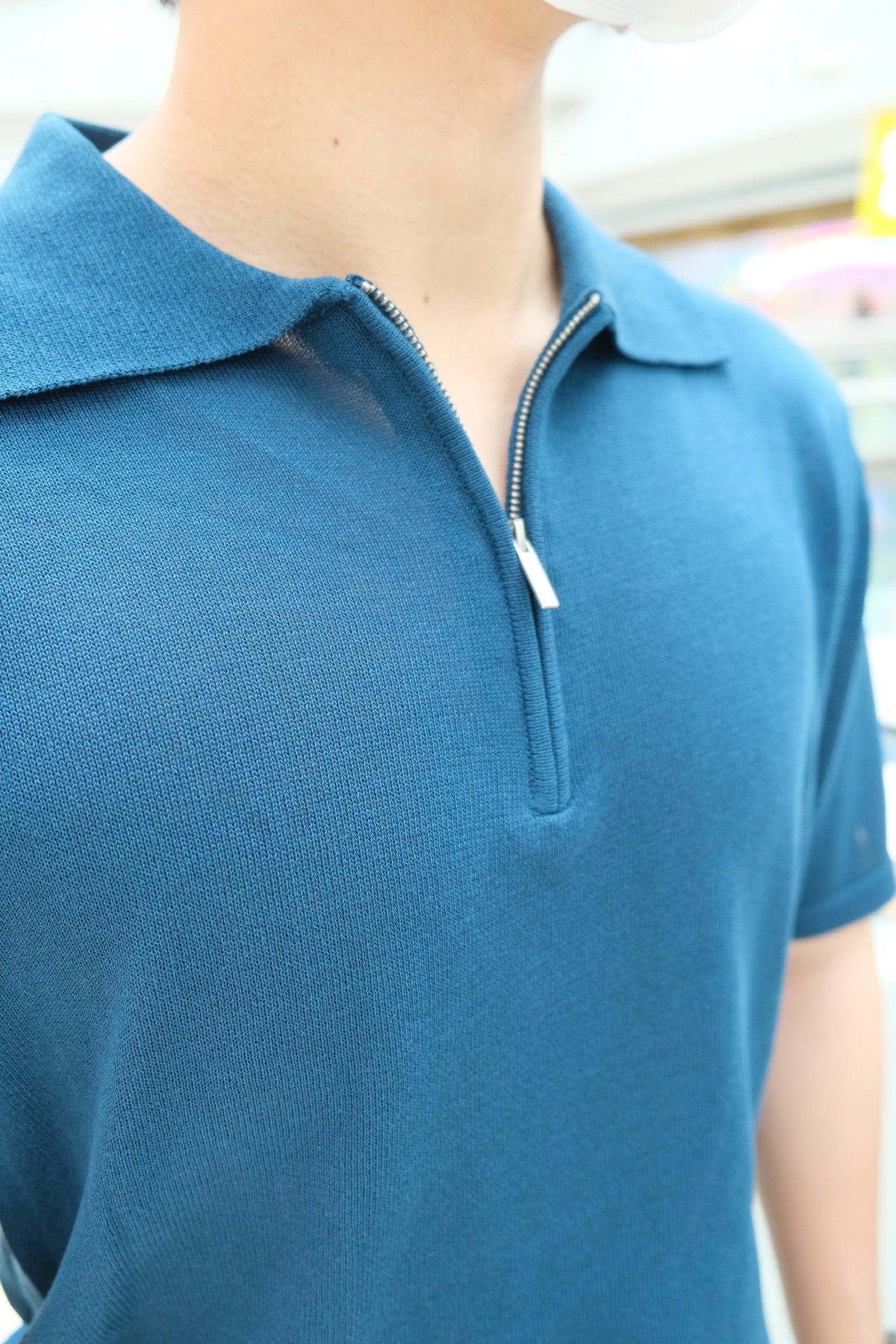 拉鍊領口上衣Half Zip Top - 179cmhk