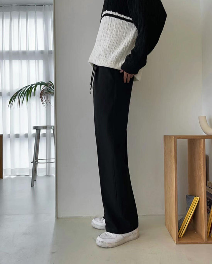 彈性落地長褲Comfy Bottom - 韓國男裝