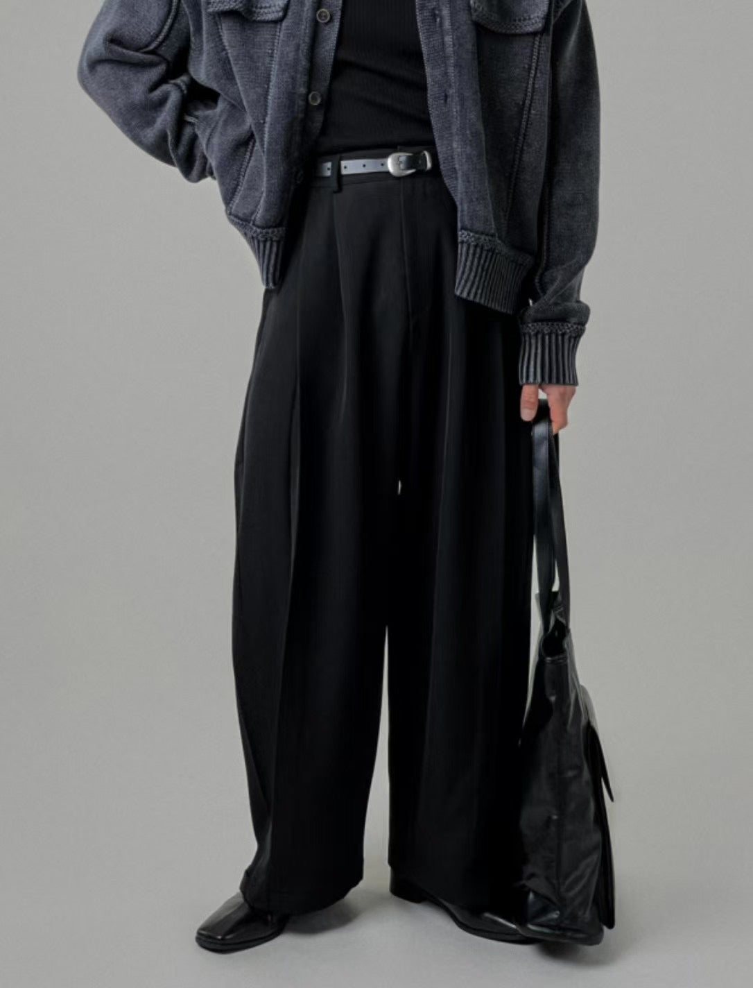 垂墜感西裝長褲