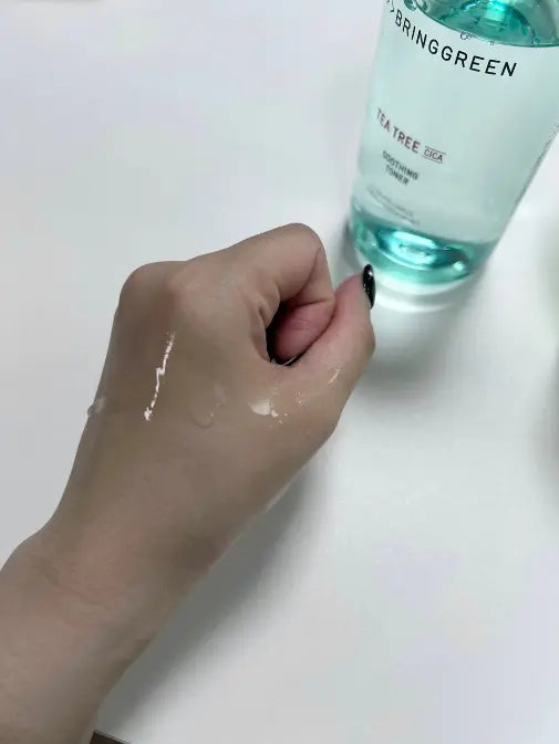 [抗炎抗粉刺]BringGreen 茶樹積雪草舒緩控油化妝水（250ml / 500ml）